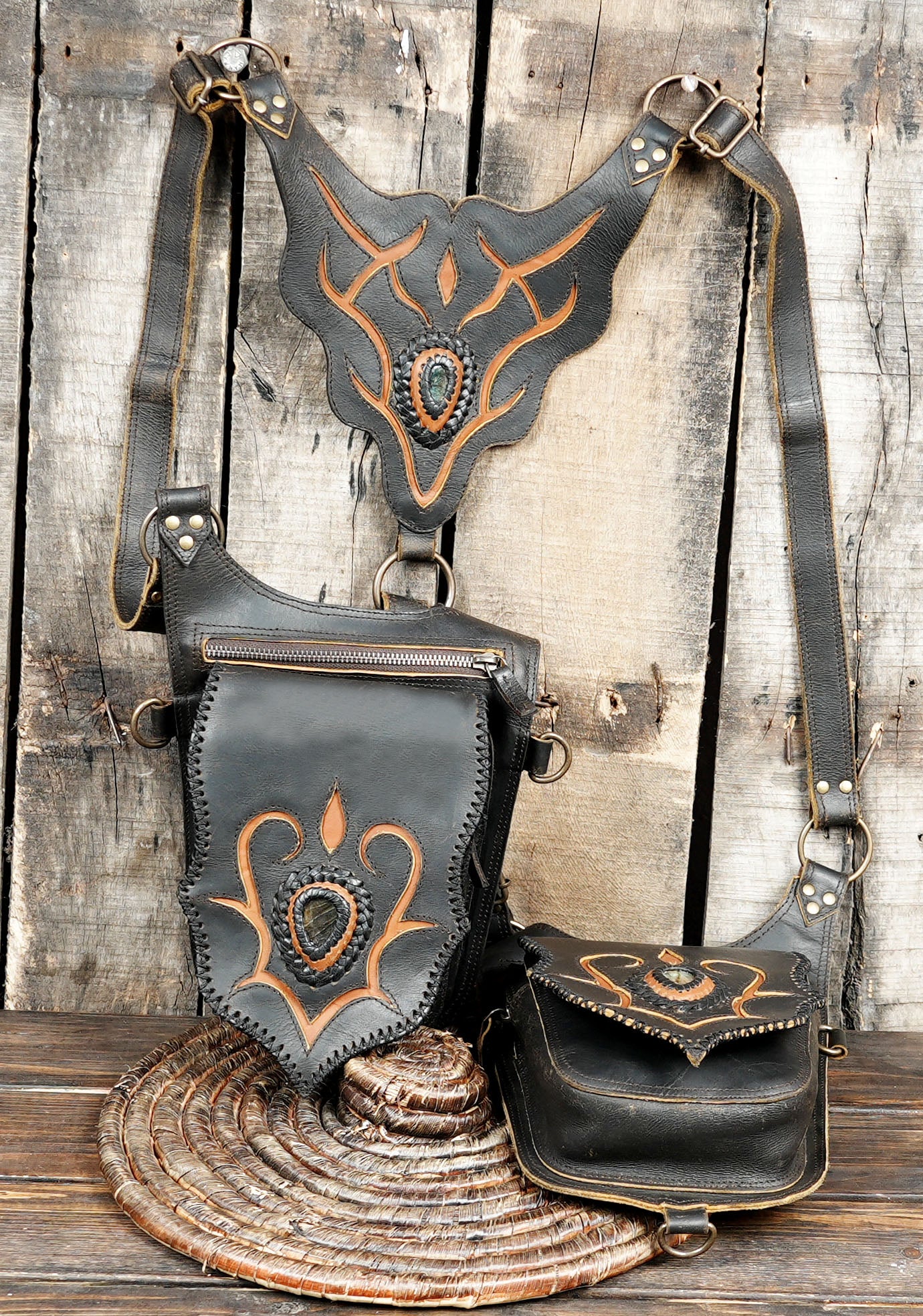 Steampunk festival utility belt