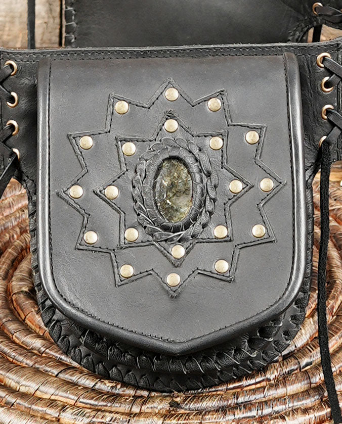 Genuine Leather Waist Bag for Men & Women
