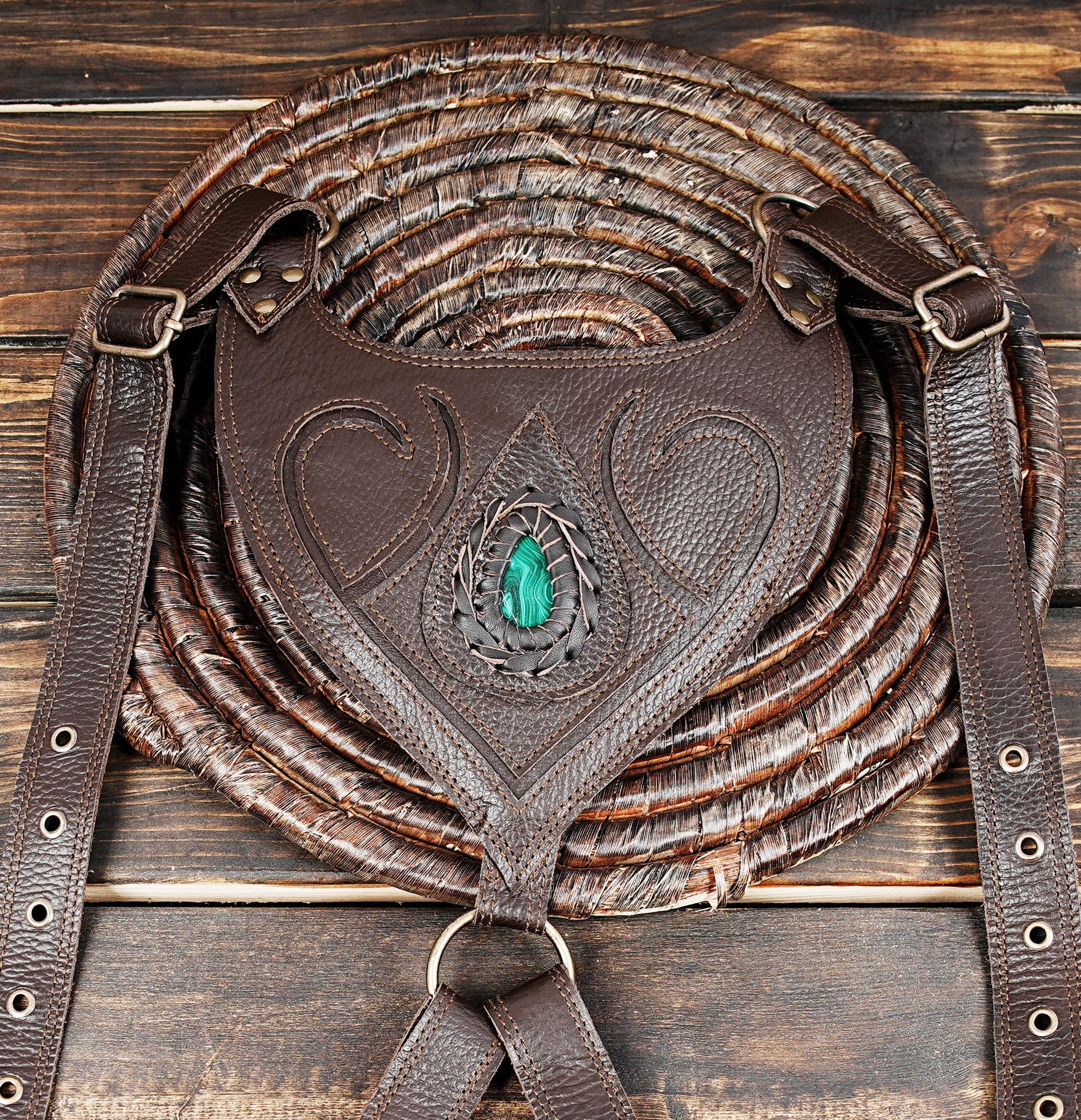 Handmade Leather Holster Belt Lace-Up Design and Dual Pouches Tribal Steampunk Holster Unisex Black Leather Holster