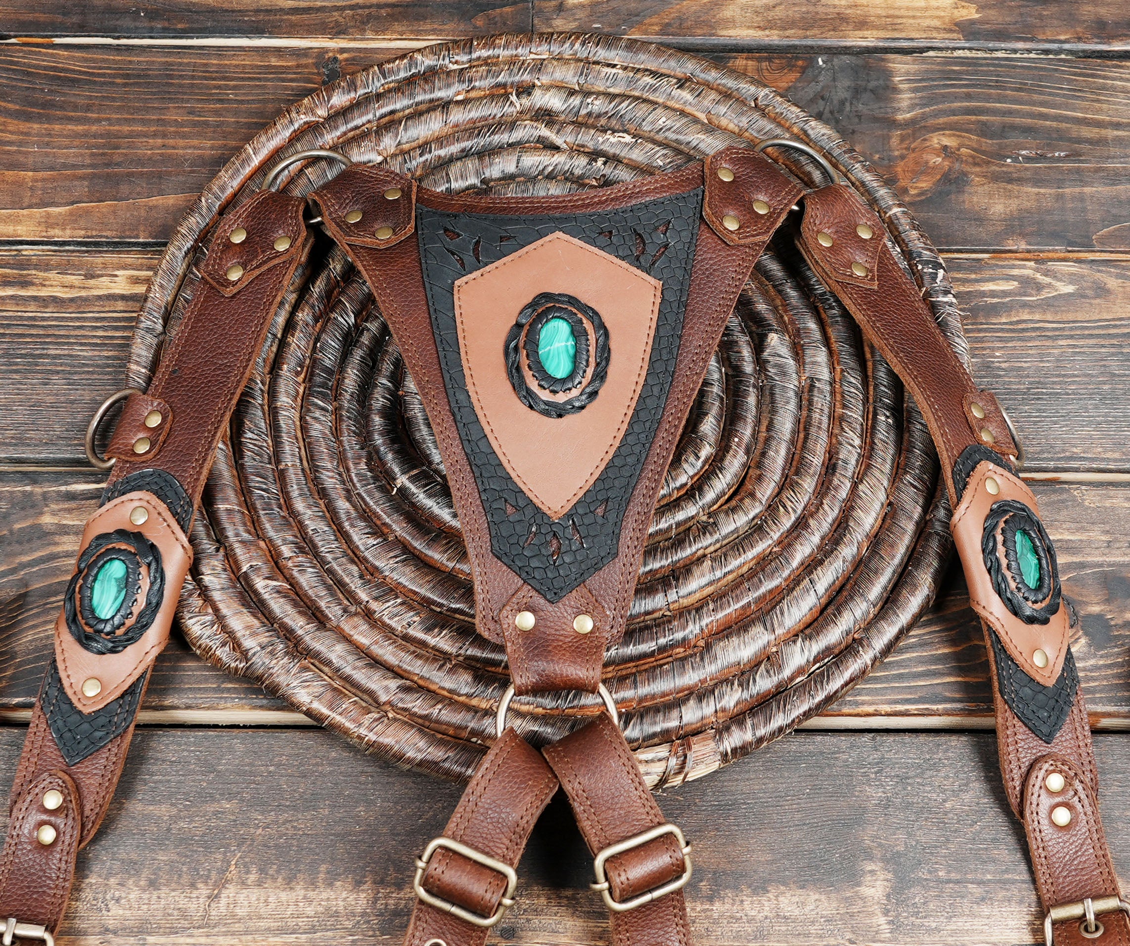 Handcrafted Leather Utility Holster , Unisex Travel Bag