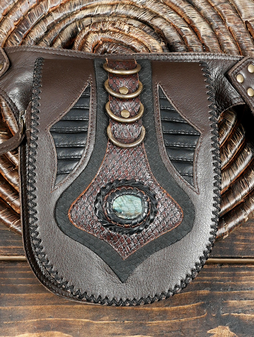 Handmade Leather Utility Belt – Burning Man, Festival & Renaissance Waist Holster