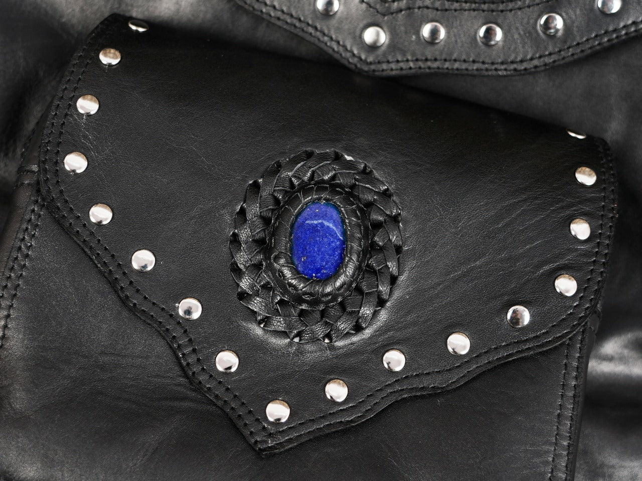 Handmade Genuine Leather Fringe Backpack
