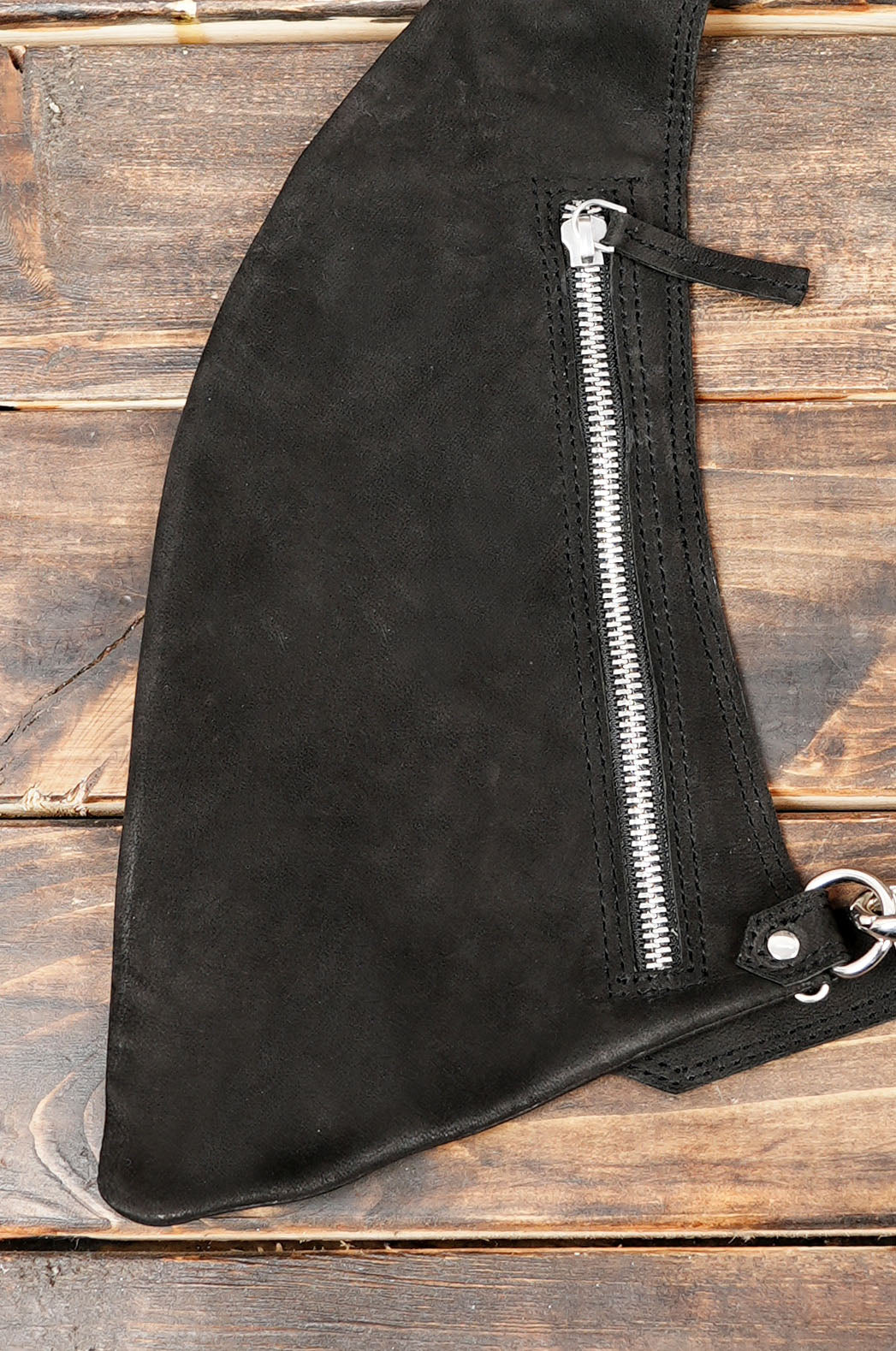 Black Leather Shoulder Holster Belt Handmade (LT-NS-HLS-6030)