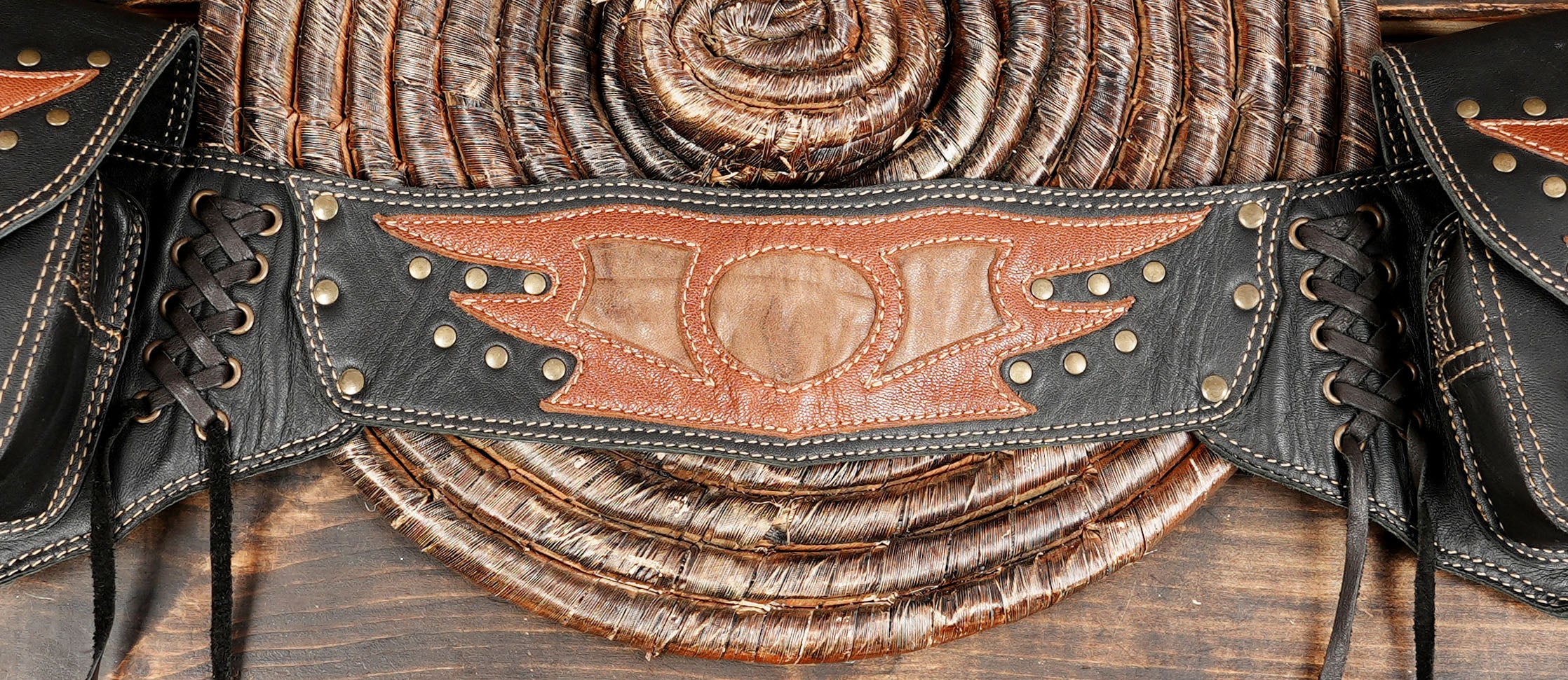 Leather Hip Bag, Belt Bag for Larp, Medieval Purse Steampunk, Cosplay or Fantasy Costume.