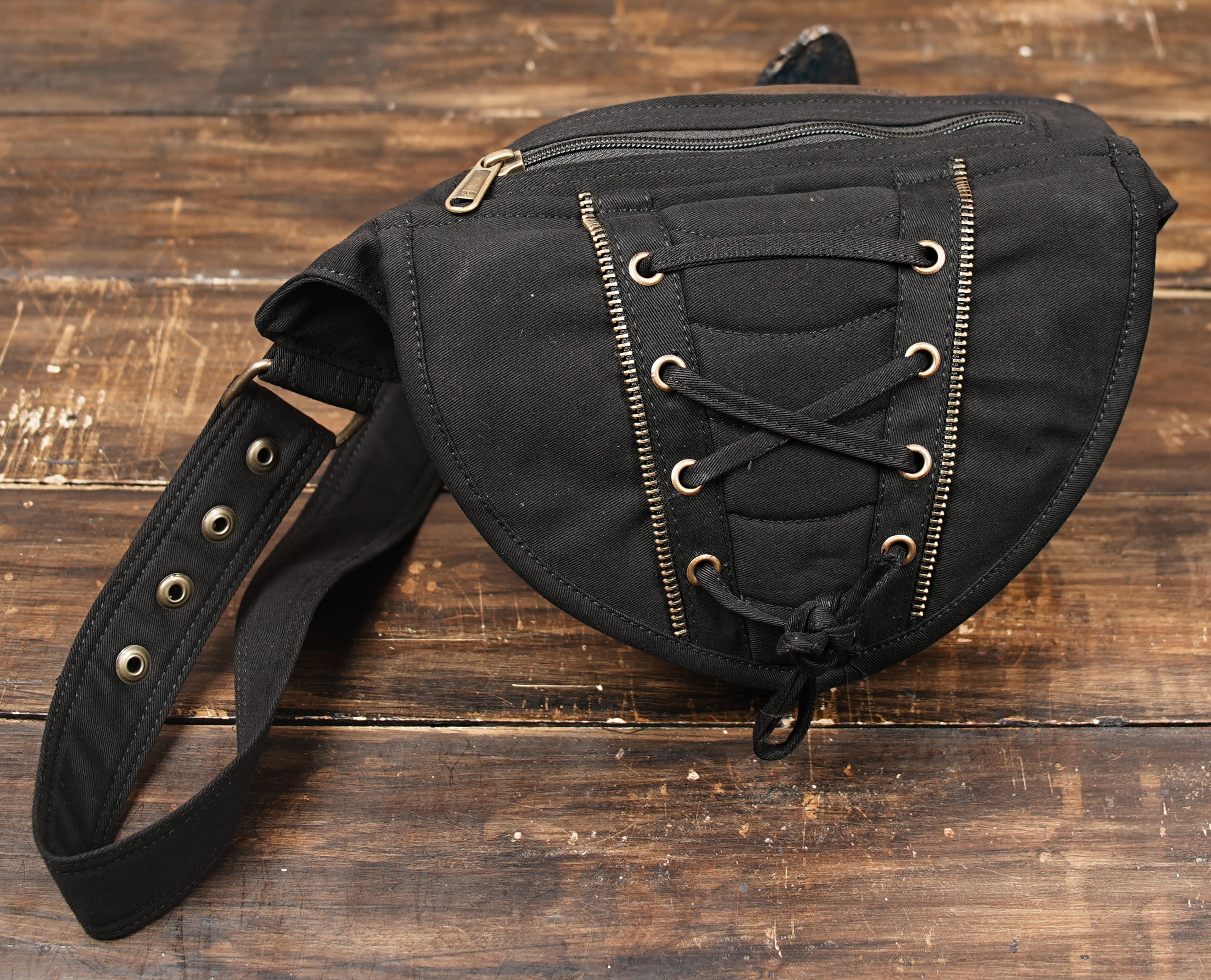 Thigh Bag: Cotton Canvas Utility Belt, Festival Vending Belt