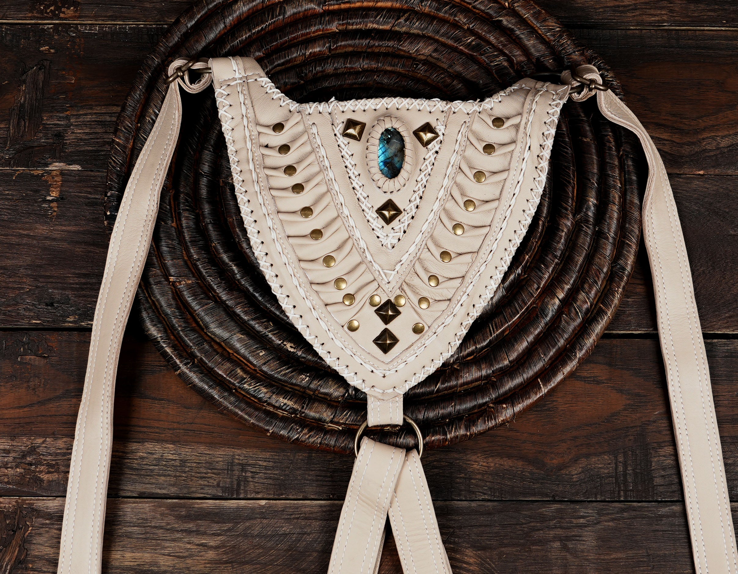 Handmade Genuine Leather Holster with Adjustable Straps || Steampunk Style Leather Holster (LT-AB-HLS-6003)