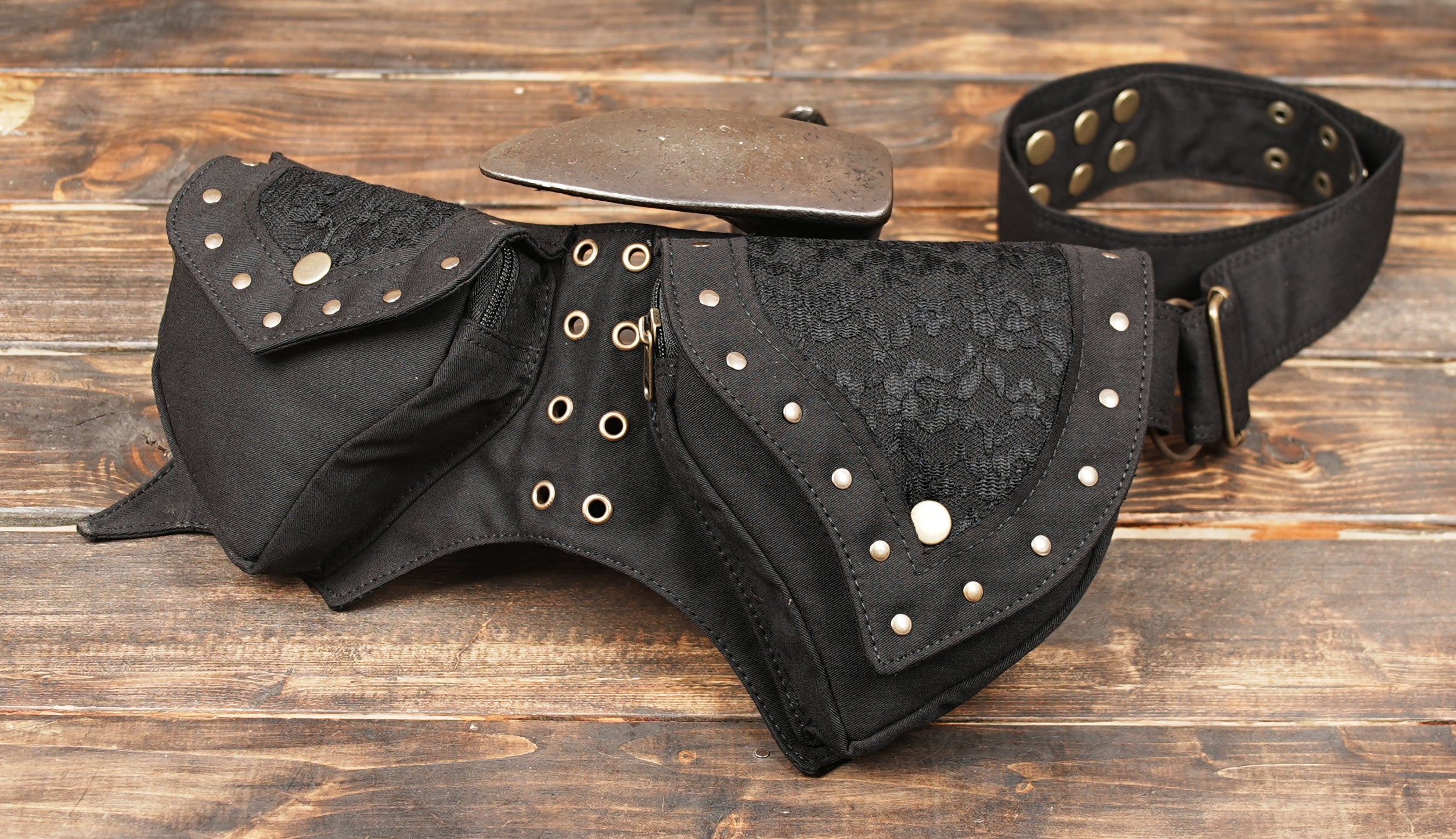  Utility Festival Belt. Lace Detail Design. Use as Travel 