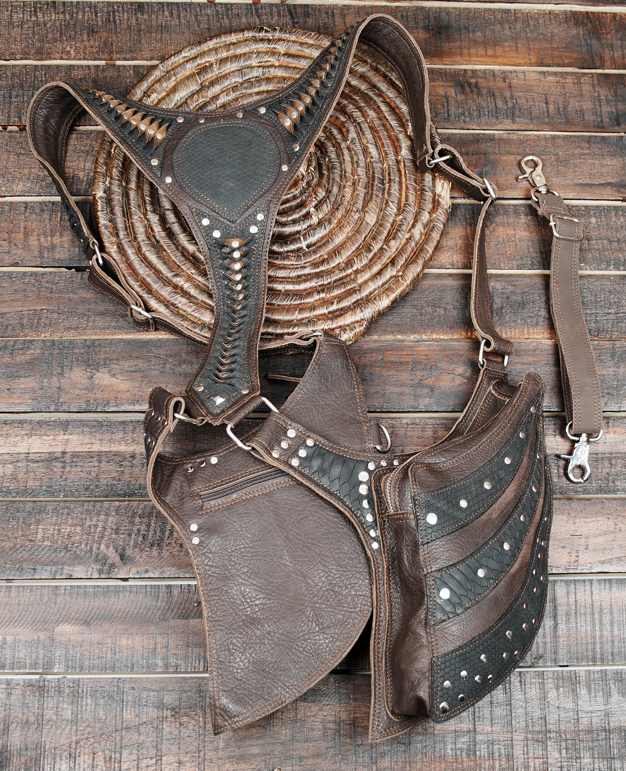 This Handmade Leather Holster is a bold combination of style and functionality,