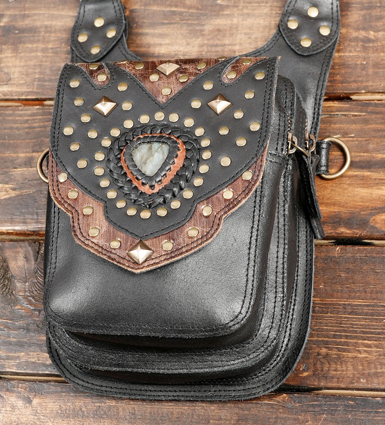 This Handmade Leather Holster is a unique blend of style and practicality,