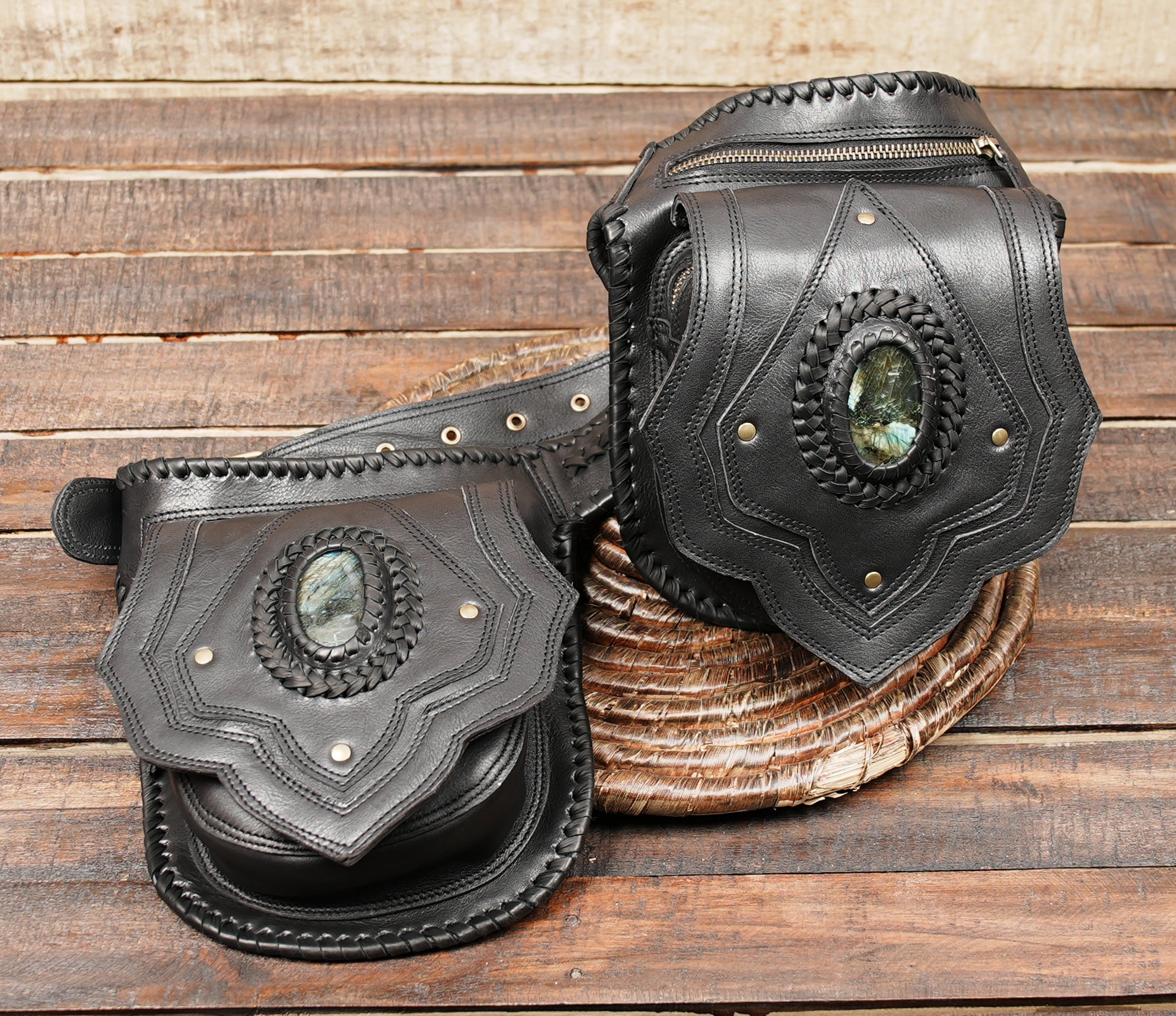 Premium Genuine Leather Wait Belt  (LT-AB-WB-6113)