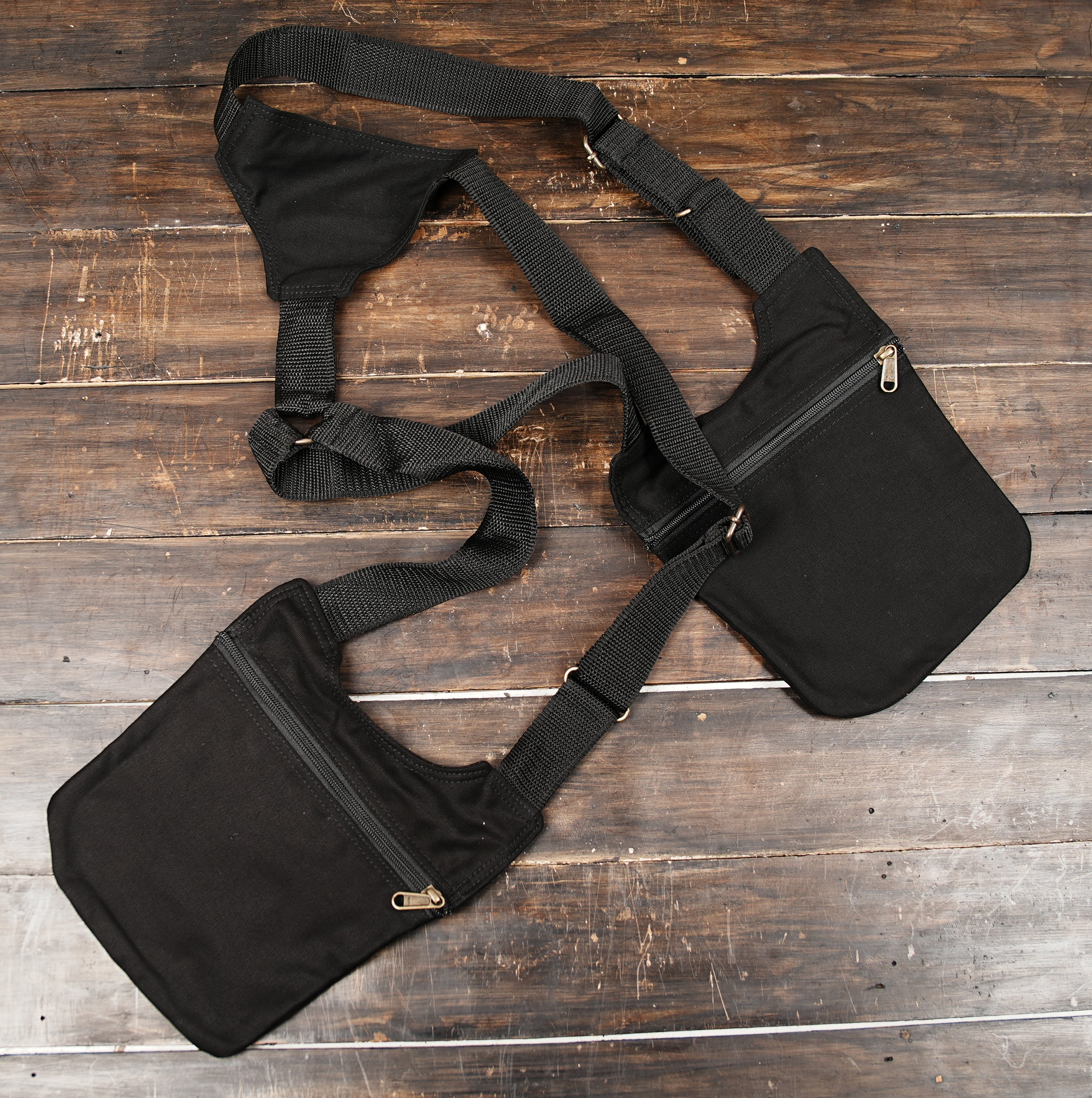 Unique design Holster bag Hippie Bag Festival Bag Travel Unisex Canvas vest gilet shoulder utility bag 