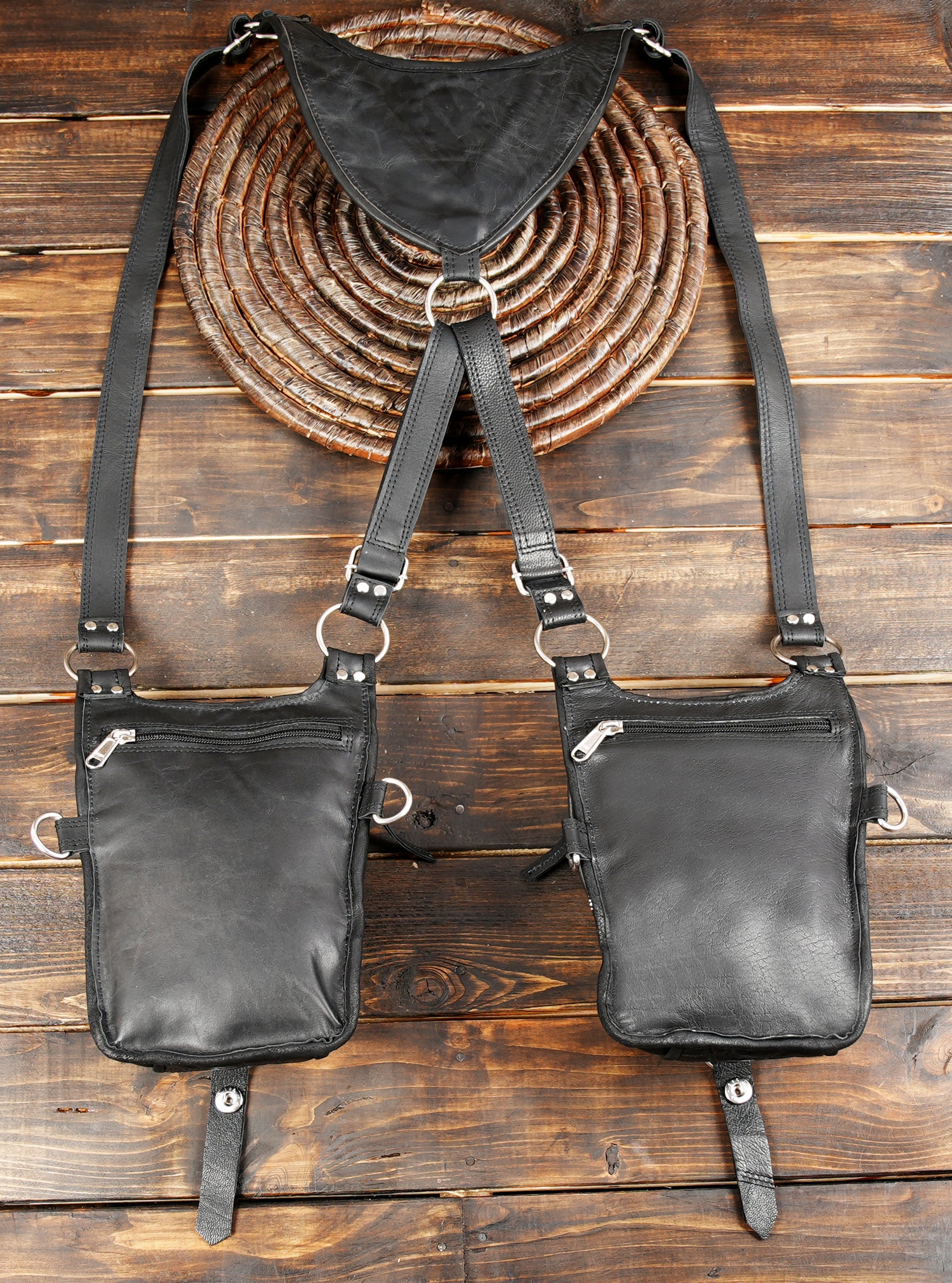 Buy Leather Holster Bag - Brown Leather Shoulder Bag 