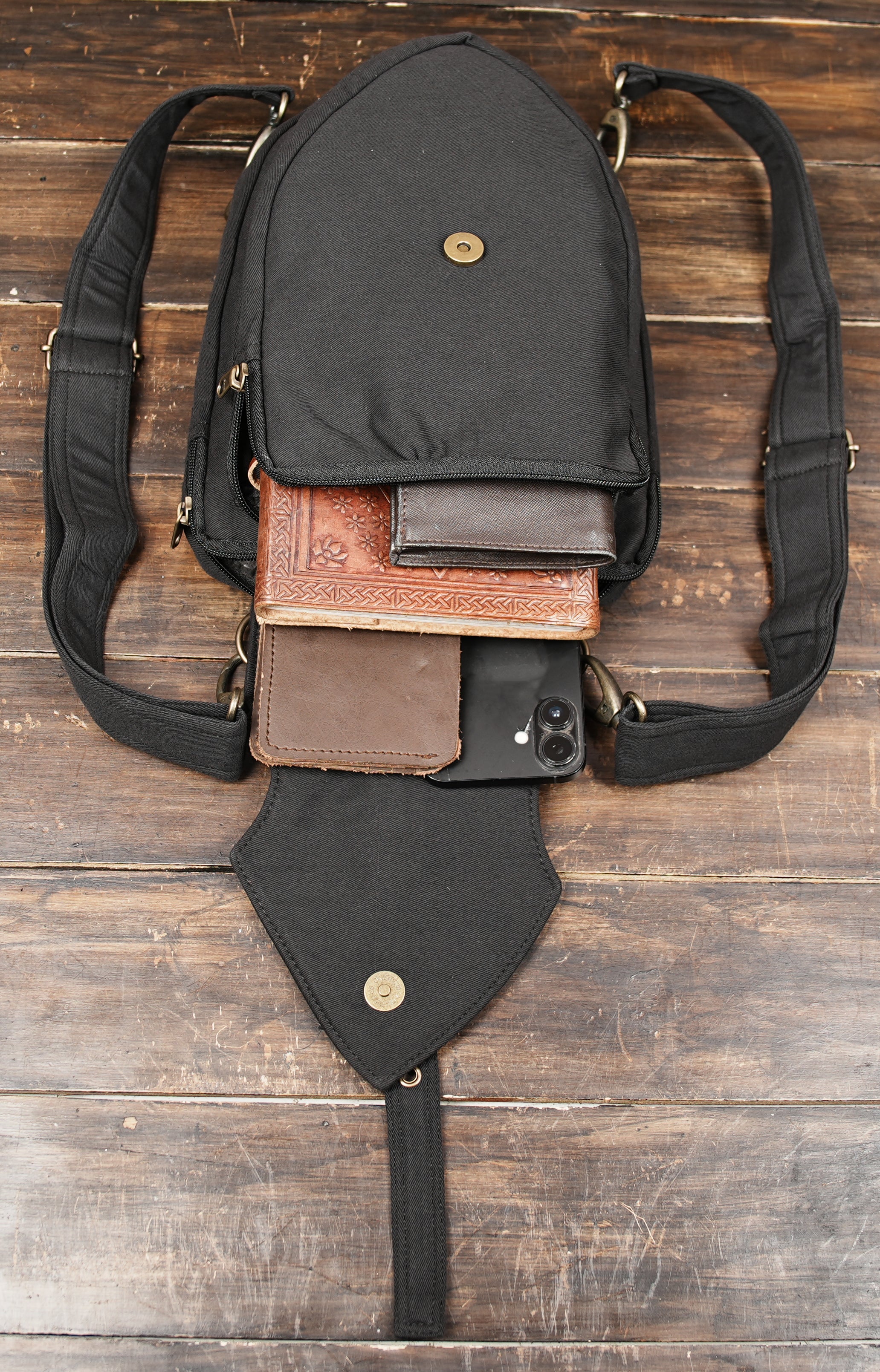 Unique design Holster bag Hippie Bag Festival Bag Travel Unisex Canvas vest gilet shoulder utility bag