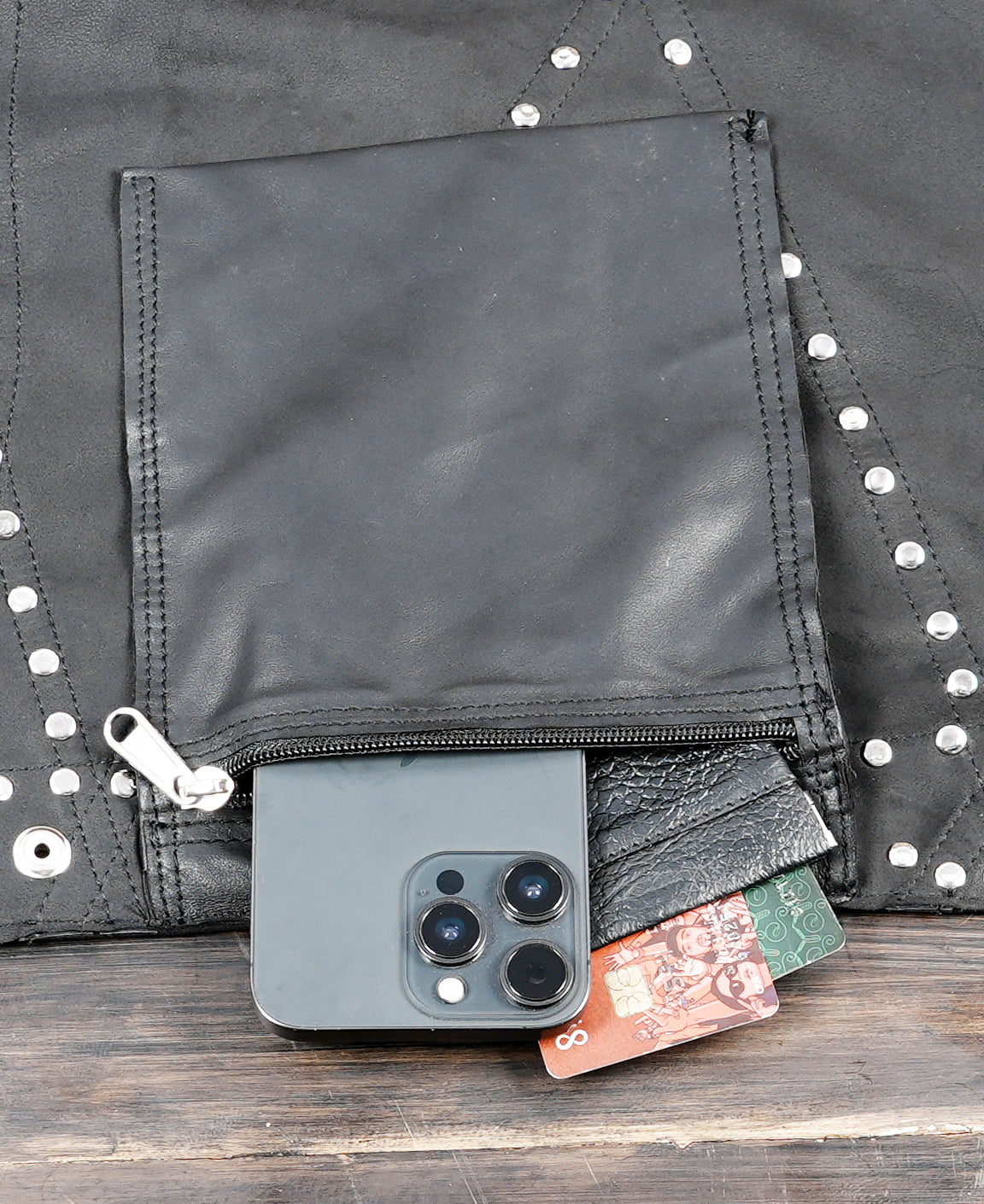 Handmade Leather Skirt Belt – Gothic, Boho & Festival Fashion (LT/NS/SKT/6012)