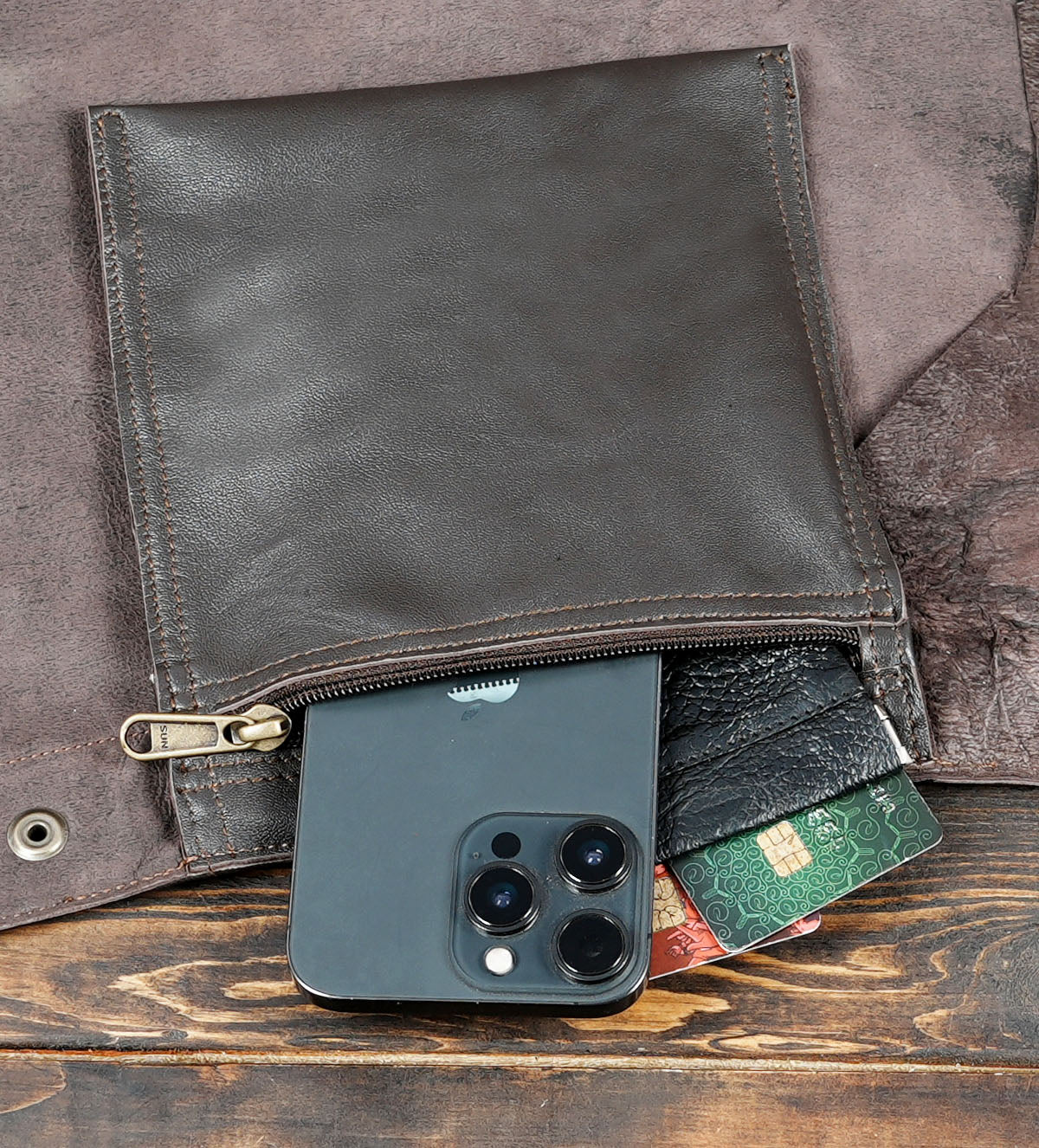 Rustic boho design perfect for alternative fashion and creative styling