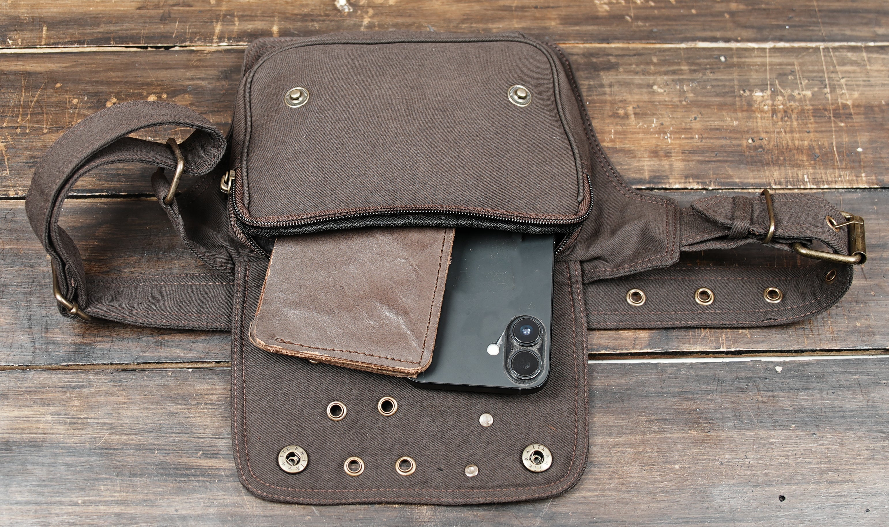 Stylish hip belt bag for festivals, travel, or casual wear