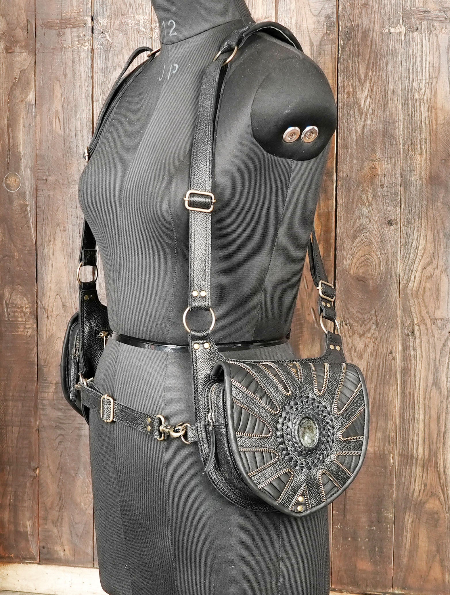 Spacious compartments for phone, wallet, and essentials