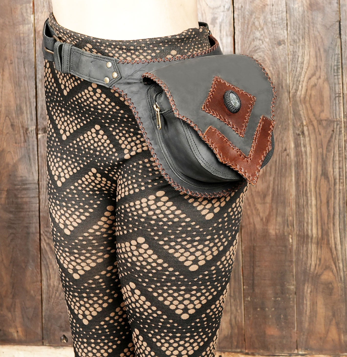Festival Leather Utility Belt
