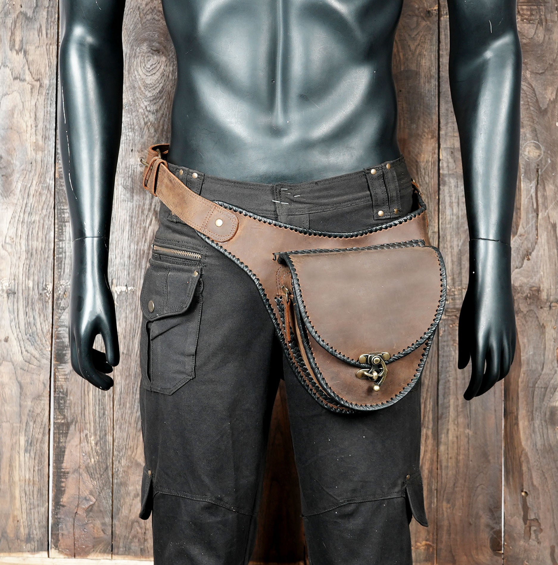 Rustic boho and steampunk inspired accessory