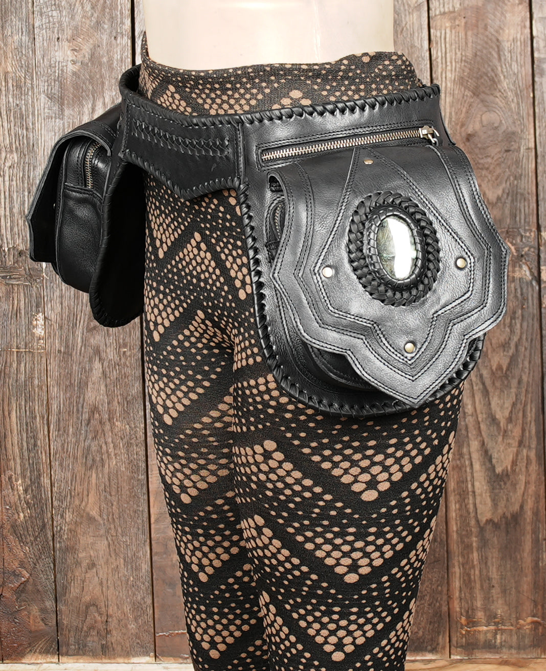 Premium Genuine Leather Wait Belt  (LT-AB-WB-6113)