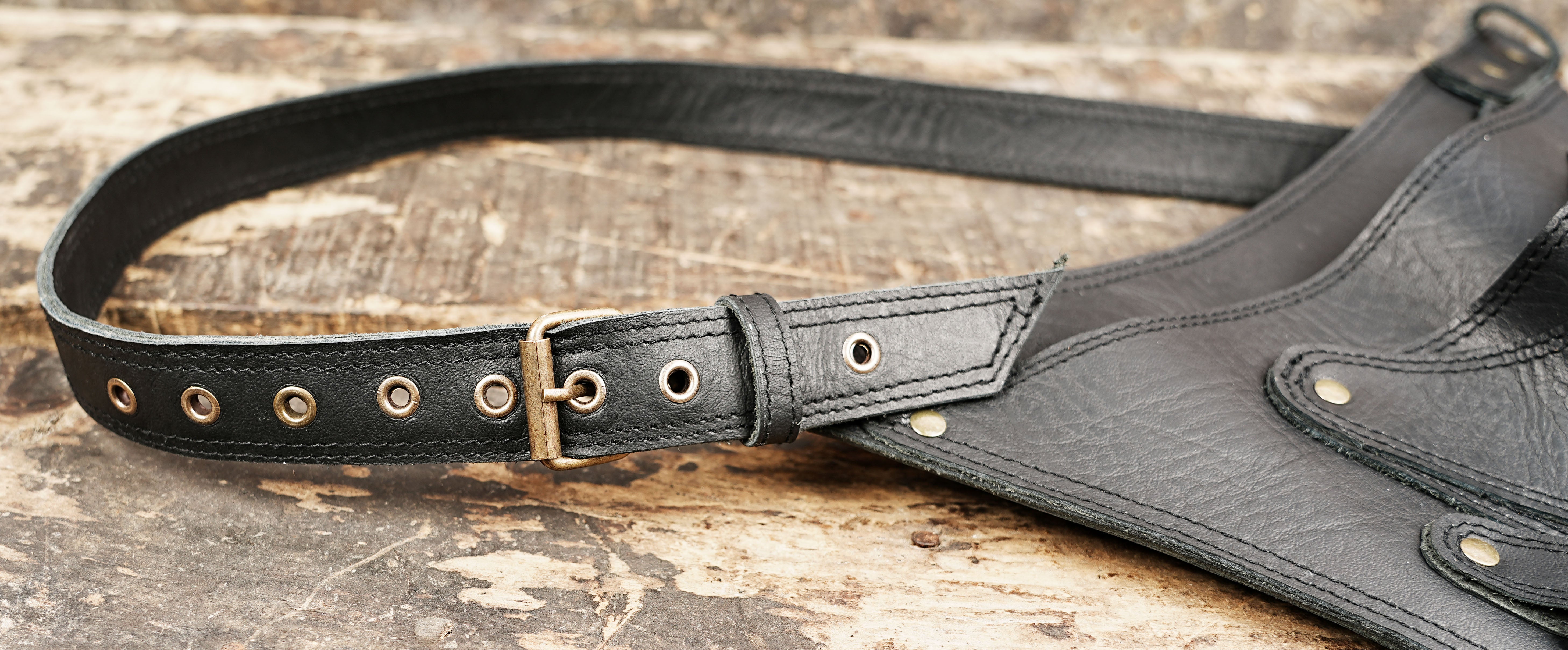 Garden Tool Belt for Women & Men - Handmade Full Grain Lifetime Premium Leather Belt for Electrician, Carpenter and Construction 