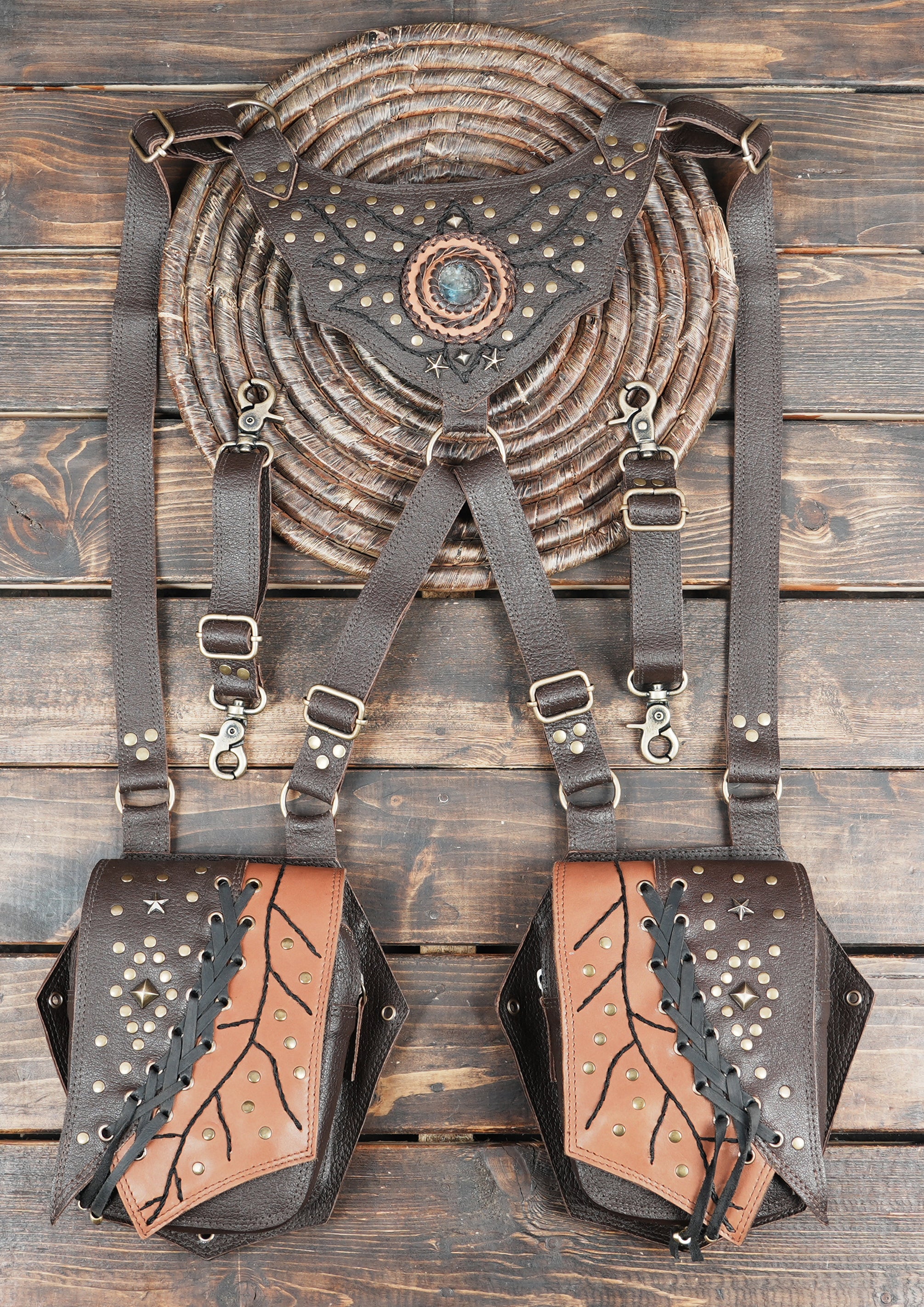 Handmade Leather Holster Belt (LT-AB-HLS-6060)