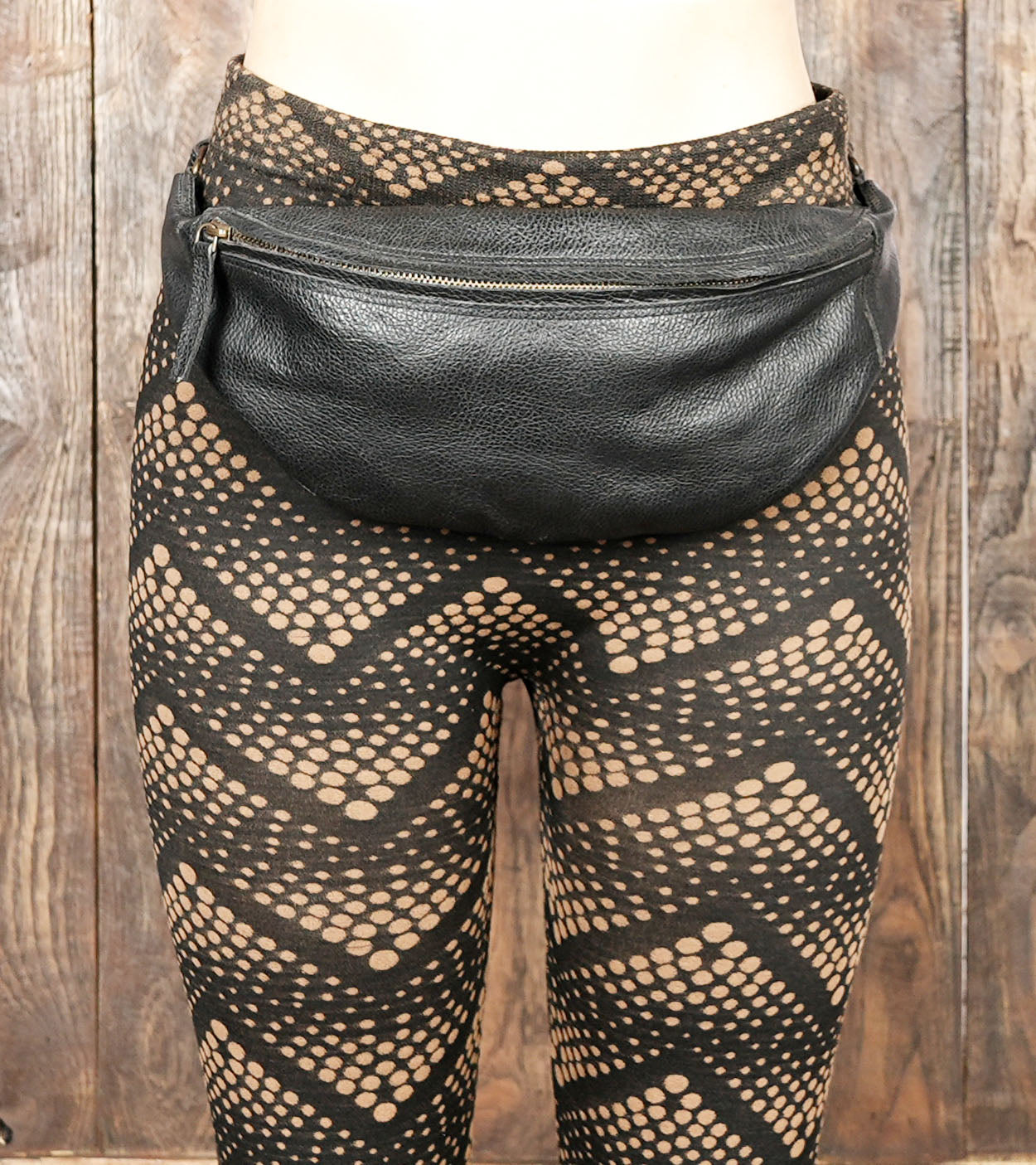 Stylish leather waist bag for travel, festivals, and everyday wear