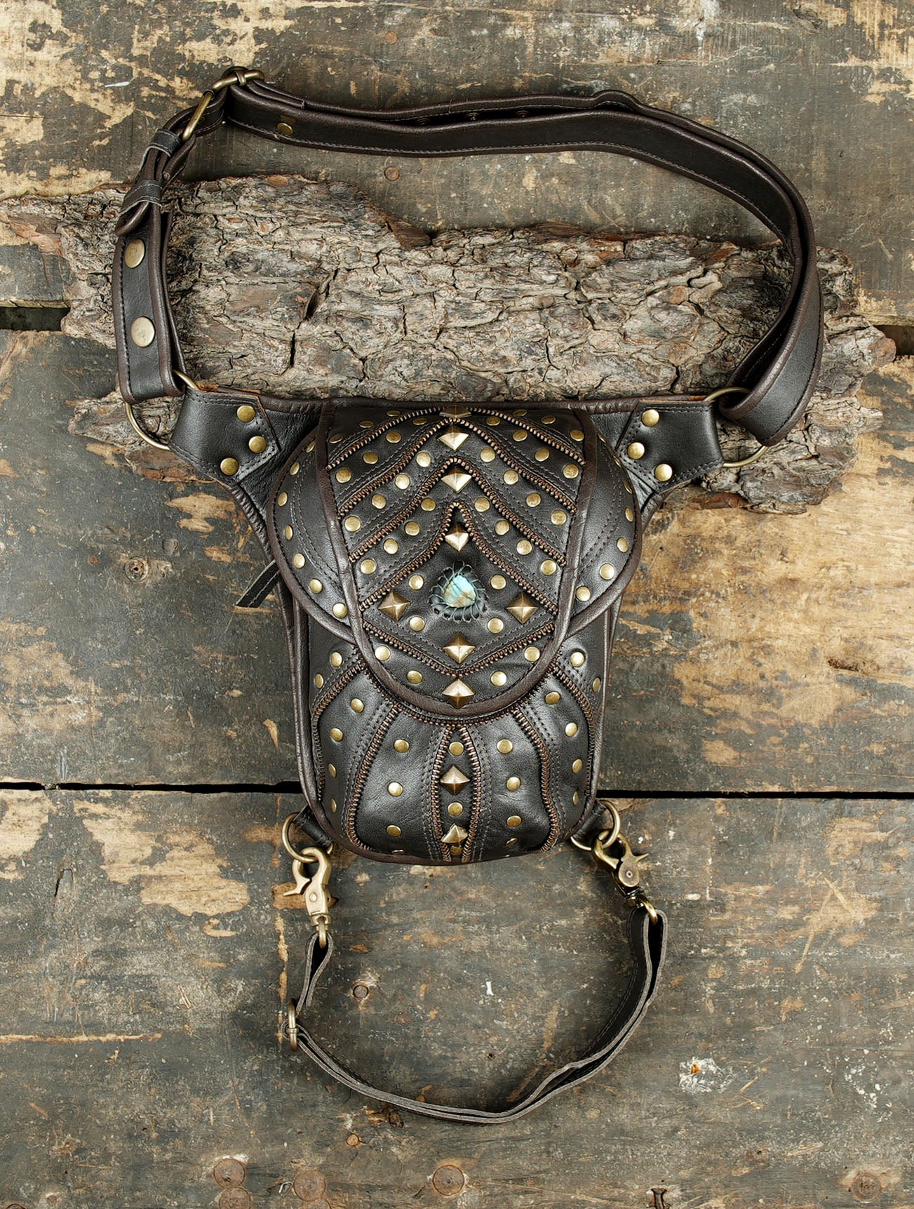 Handmade Genuine Leather Thigh Belt (LT-AB-WBTS-6006)