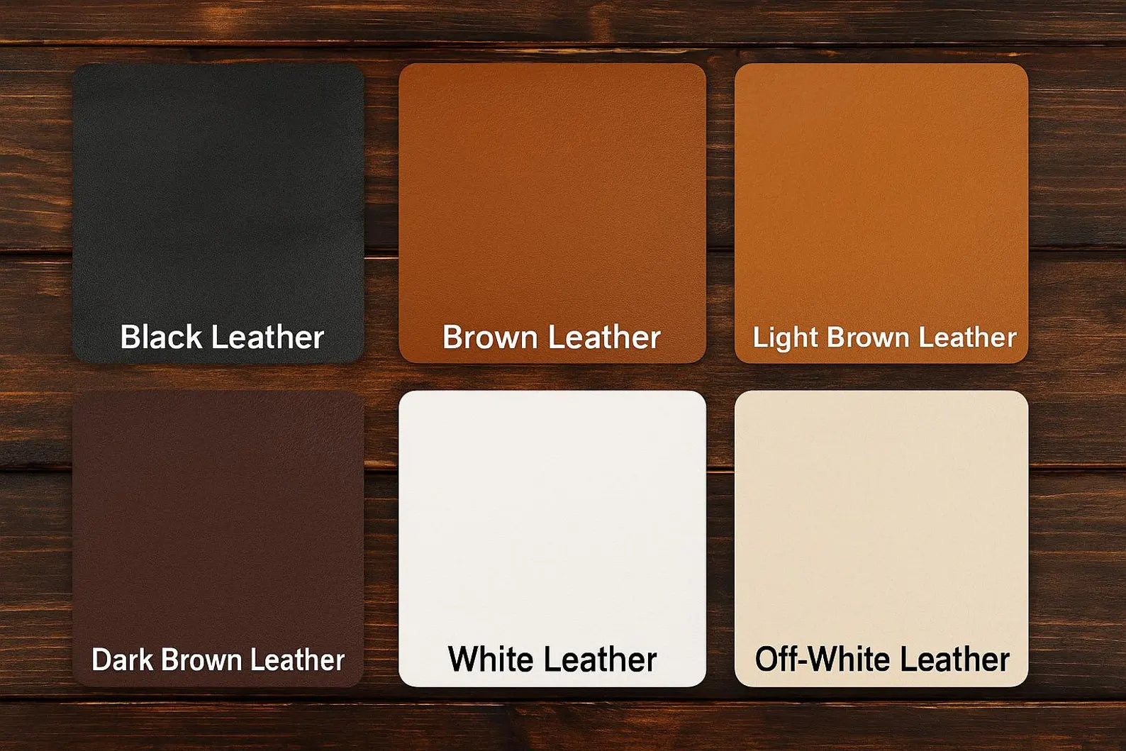 Stylish mix of brown and black colors.