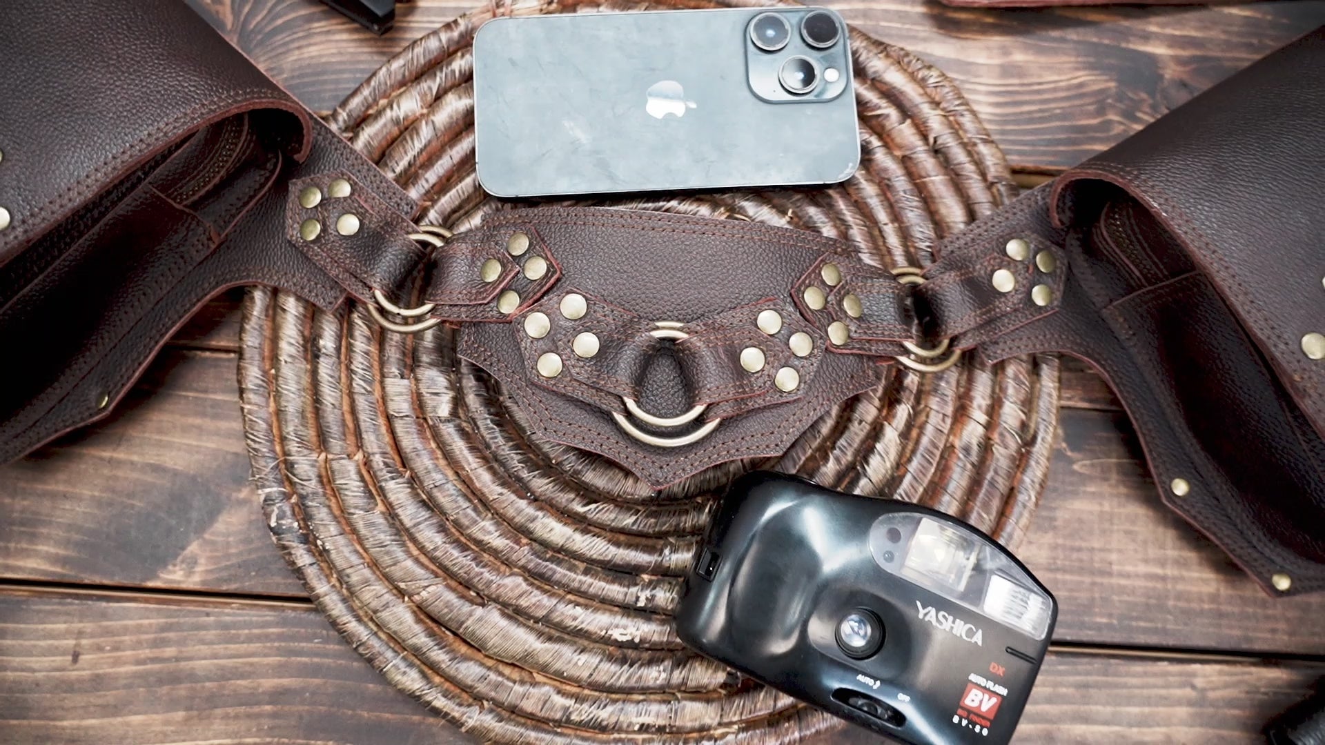 Buy Leather Utility Belt Bag | Festival Fanny Pack | Travel 