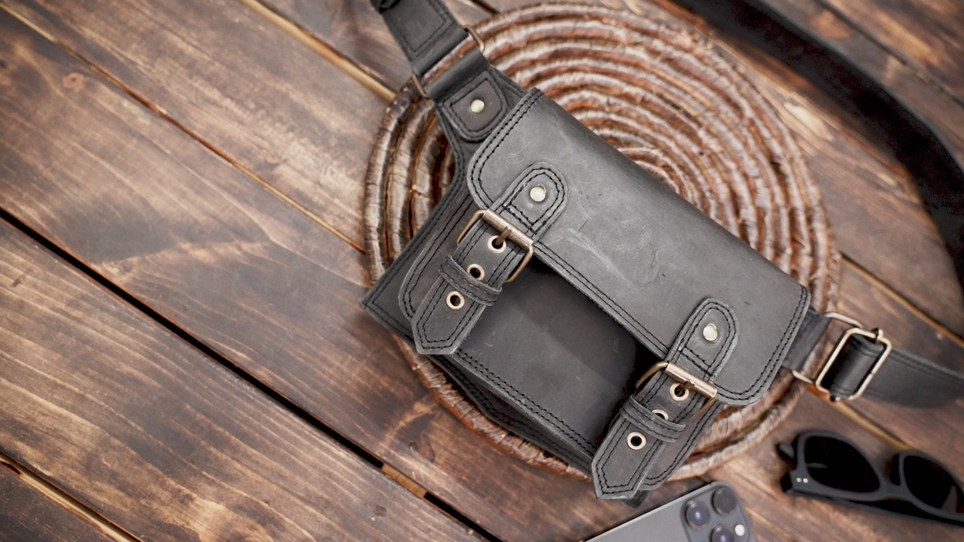 Waist Bag Men royalty-free images