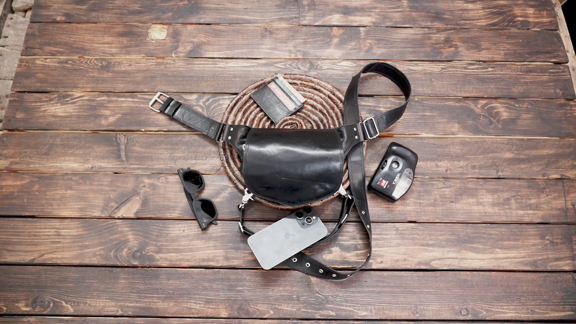 Gothic Steampunk Waist Bag Fanny Pack Retro Motorcycle Satchel Thigh Leg Bag|Clothing, Shoes & Accessories |Womens Handbags & Bags with black color 